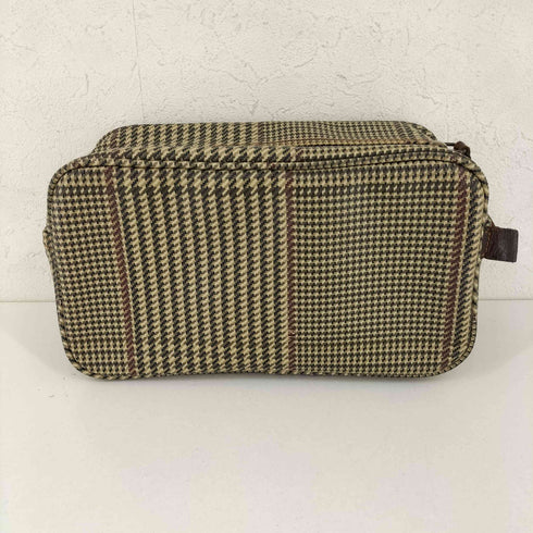 ポロラルフローレン POLO RALPH LAUREN PVCレザー 千鳥格子 セカンドバック メンズ