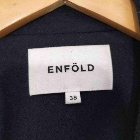 エンフォルド ENFOLD WOダブルフェイス 立体ポケットコート レディース JPN:38