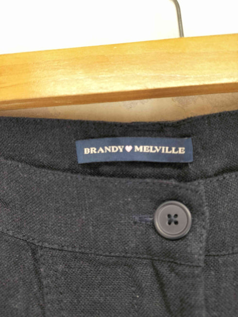 BRANDY MELVILLE リネン混フレアスラックスパンツ Y2K レディース 160