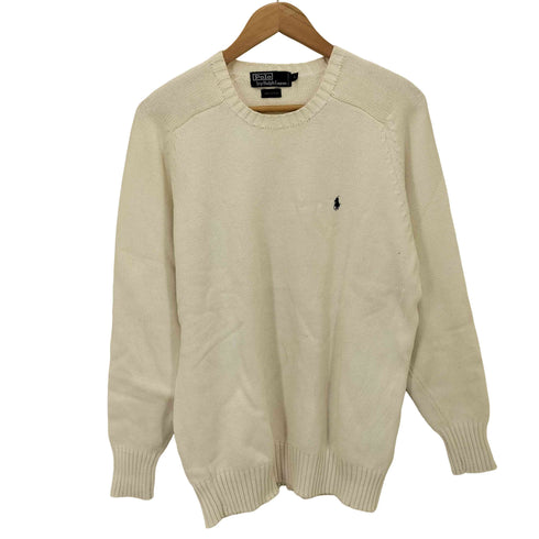 ポロバイラルフローレン Polo by RALPH LAUREN スモールポニー刺繍 コットンニット メンズ JPN:L
