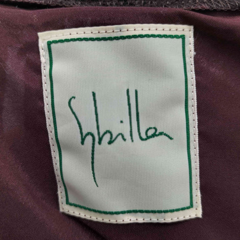 シビラ Sybilla 花柄刺繍 スカート レディース