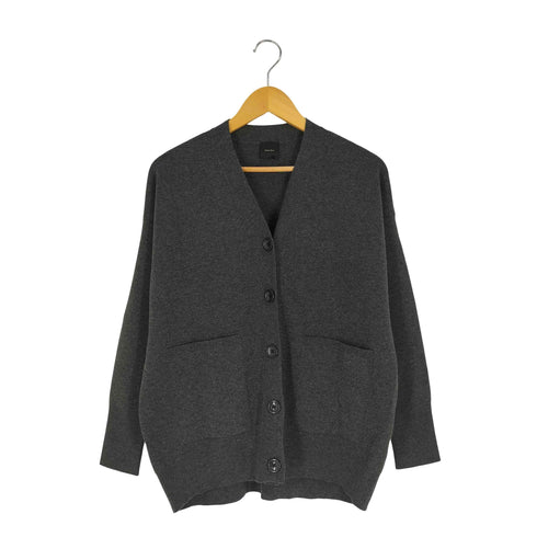 スピックアンドスパン Spick and Span 24aw ダブルジャガード ビッグカーディガン レディース FREE