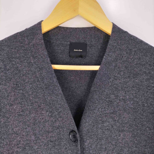 スピックアンドスパン Spick and Span 24aw ダブルジャガード ビッグカーディガン レディース FREE