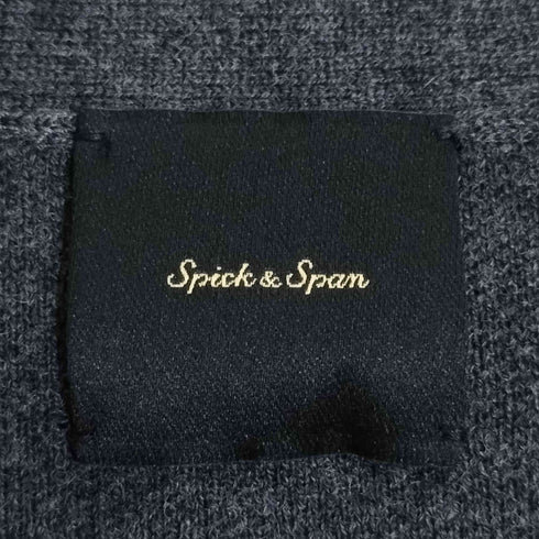 スピックアンドスパン Spick and Span 24aw ダブルジャガード ビッグカーディガン レディース FREE