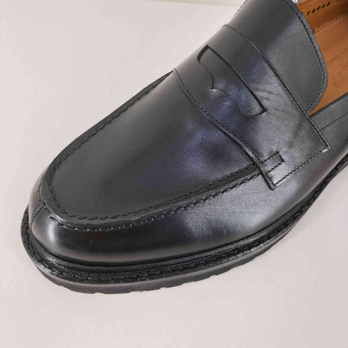 ジャランスリウァヤ Jalan Sriwijaya 98998 Garuda BLACK CALF LEATHER SOLE メンズ US:9