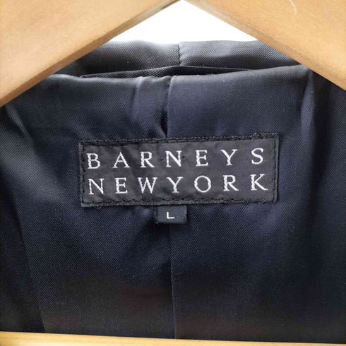 バーニーズニューヨーク BARNEYS NEWYORK ウール混 フーデッドダッフルコート メンズ JPN:L