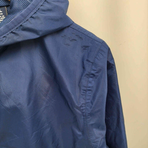 ランズエンド LANDS END 裏地メッシュ リップストップ ジップアップ フーディ ジャケット メンズ import:XL