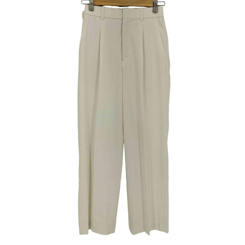 ユニクロ UNIQLO タックワイドパンツ レディース JPN:S