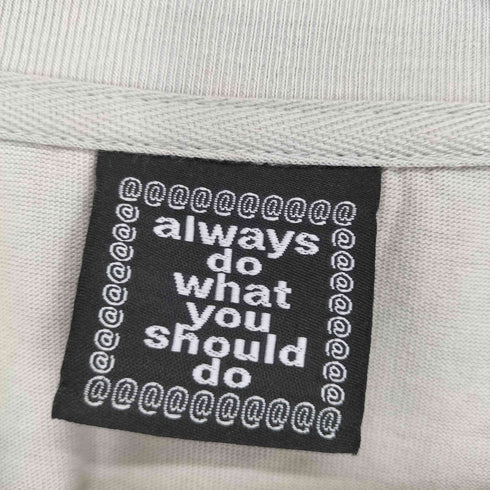 Always Do What You Should Do Animal Longsleeve メンズ M