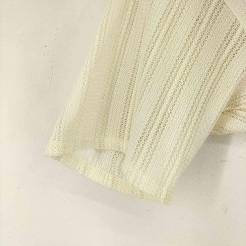 ビームス BEAMS メッシュ オープンカラーシャツ メンズ JPN:L