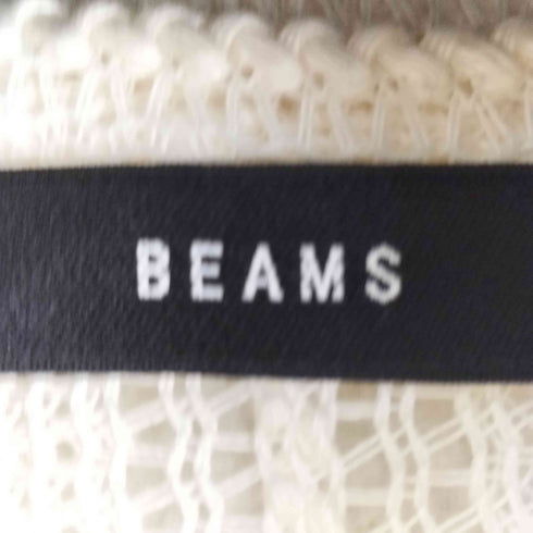 ビームス BEAMS メッシュ オープンカラーシャツ メンズ JPN:L