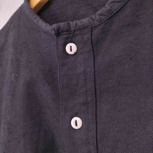 ユーロミリタリー Euro military ヘンリーネック 長袖 スリーピングシャツ メンズ