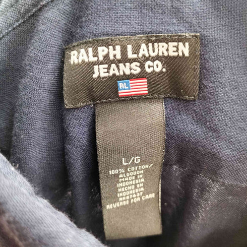 ポロジーンズカンパニーラルフローレン POLO JEANS COMPANY RALPH LAUREN ポケット L/S シャツ メンズ JPN:L