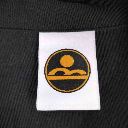 S/S レーヨン 開襟シャツ メンズ