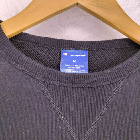 チャンピオン Champion ワンポイント刺繍 クルーネック スウェットシャツ レディース JPN:M