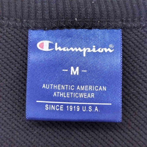 チャンピオン Champion ワンポイント刺繍 クルーネック スウェットシャツ レディース JPN:M