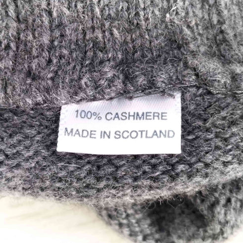 スコットランド製 カシミヤ ニット手袋 レディース