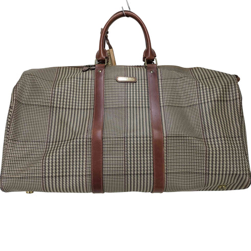 ポロラルフローレン POLO RALPH LAUREN チェック レザー 2wayボストンバッグ レディース