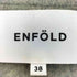 エンフォルド ENFOLD ソフトリバー ノーカラーコート レディース JPN:38