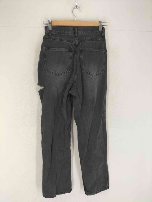 コロニートゥーワンスリーナイン COLONY 2139 ダメージブラックデニムパンツ レディース S