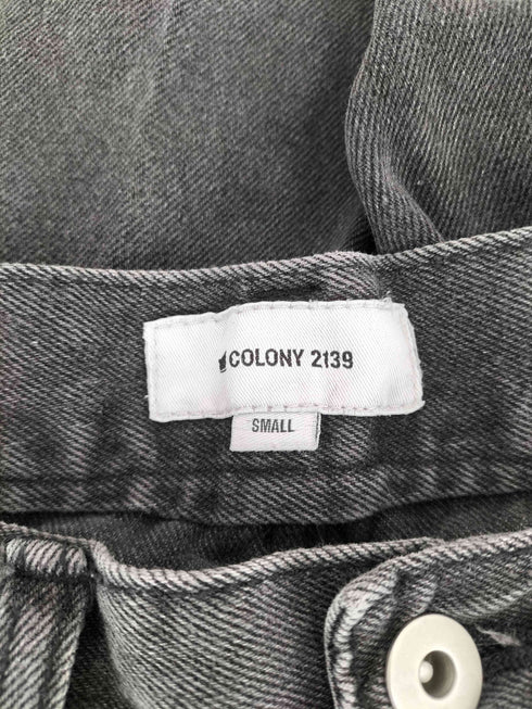 コロニートゥーワンスリーナイン COLONY 2139 ダメージブラックデニムパンツ レディース S