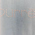 クレージュ courreges 00S ロゴ ラインストーン S/S Tシャツ レディース 9R