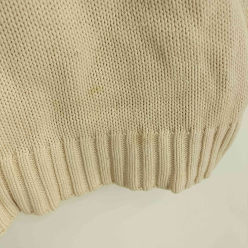 ポロバイラルフローレン Polo by RALPH LAUREN 90S ポニー刺繍 Vネック コットン ニット ベスト メンズ import:M