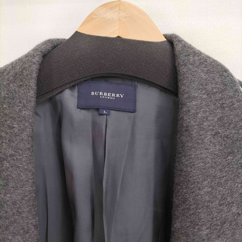 バーバリーロンドン BURBERRY LONDON ウール ロング ガウンコート レディース import:L