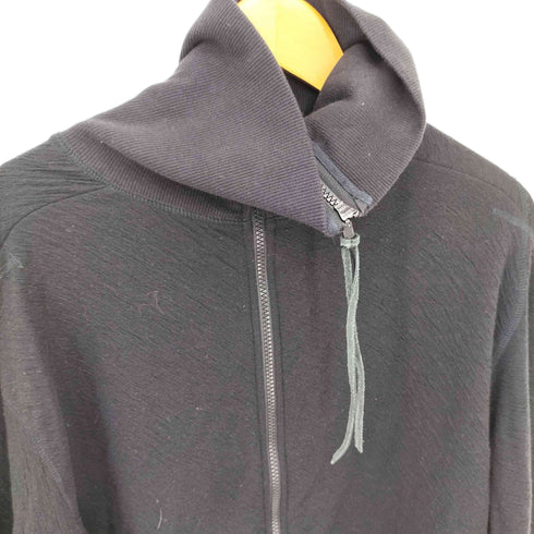 ワイスリー Y-3 ロングリブ ダブルジップ サムホール ドレープトラックジャケット メンズ XL