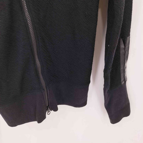 ワイスリー Y-3 ロングリブ ダブルジップ サムホール ドレープトラックジャケット メンズ XL