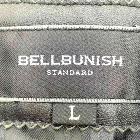 BELLBUNISH 比翼ジップ シープレザージャケット メンズ import:L