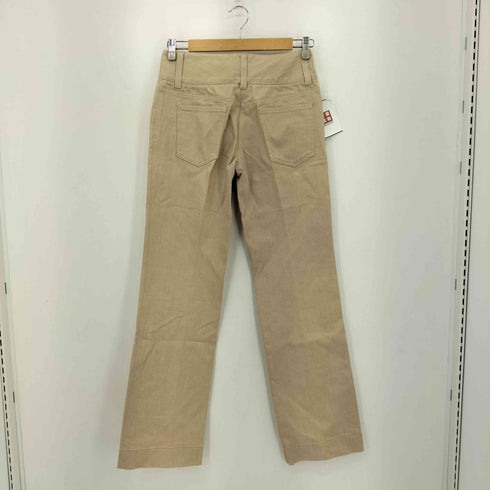 ドルチェアンドガッバーナ DOLCE&GABBANA 90-00s キャンバス ジッパーフライ センタープレス ストレートチノ スラックスパンツ Y2K レディース 38