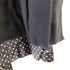 トリココムデギャルソン tricot COMME des GARCONS 21aw ドット 切替 ラッププリーツスカート レディース JPN:M