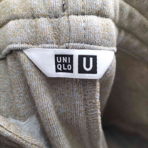 ユニクロユー UNIQLO U ワイドフィットカーブジャージーパンツ メンズ JPN:L