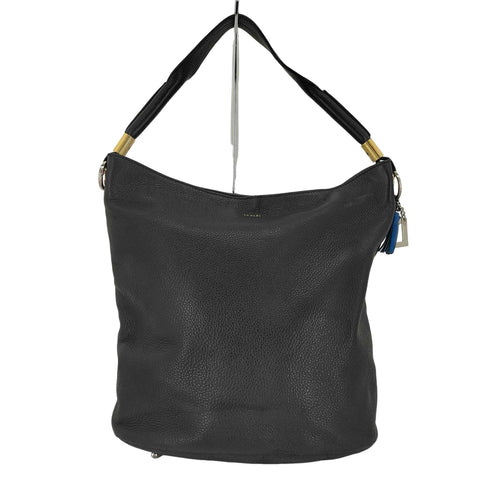 ランセル LANCEL チャーム付 レザー トート バッグ レディース