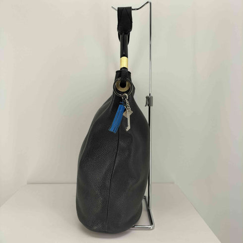ランセル LANCEL チャーム付 レザー トート バッグ レディース