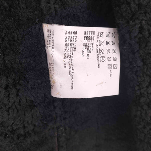 ジルサンダー JIL SANDER イタリア製 PELLE LEATHER ムートンジャケット メンズ  50