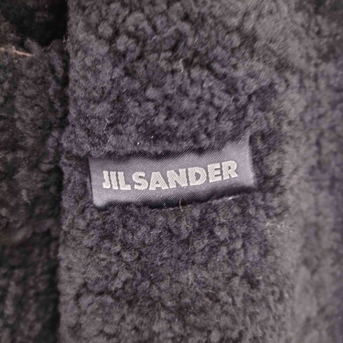 ジルサンダー JIL SANDER イタリア製 PELLE LEATHER ムートンジャケット メンズ  50