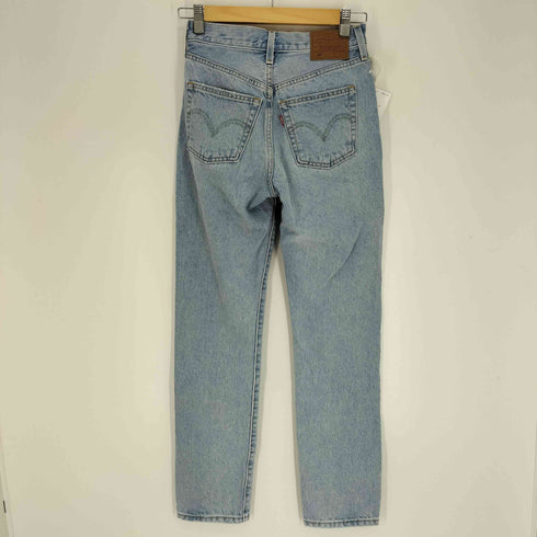 リーバイス Levis 5ポケット ボタンフライ 星 スタッズ ストレート デニム パンツ レディース W23L30