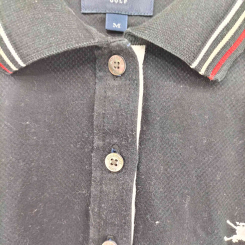 バーバリーロンドン BURBERRY LONDON ホース刺繍 ポロシャツ レディース import:M