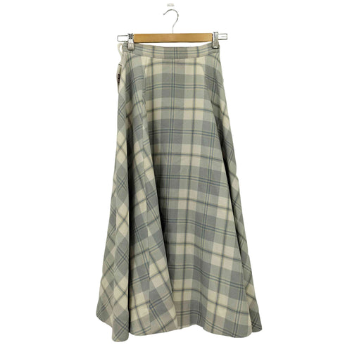 アメリ AMERI EVELYN CHECK FLARE SKIRT レディース S