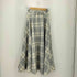 アメリ AMERI EVELYN CHECK FLARE SKIRT レディース S