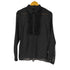 ザラ ZARA ビジューラインストーンフリルシアーブラウス レディース import:S