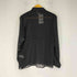ザラ ZARA ビジューラインストーンフリルシアーブラウス レディース import:S
