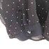 ザラ ZARA ビジューラインストーンフリルシアーブラウス レディース import:S