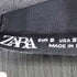 ザラ ZARA ビジューラインストーンフリルシアーブラウス レディース import:S