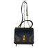 ランセル LANCEL ロゴ刻印 チェーンストラップ レザー ショルダーバッグ レディース