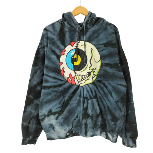 ミシカ MISHKA タイダイ 抜染 目玉 グラフィック フーディー パーカー メンズ JPN:L