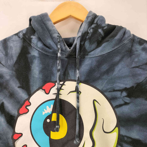 ミシカ MISHKA タイダイ 抜染 目玉 グラフィック フーディー パーカー メンズ JPN:L