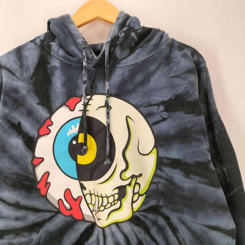 ミシカ MISHKA タイダイ 抜染 目玉 グラフィック フーディー パーカー メンズ JPN:L